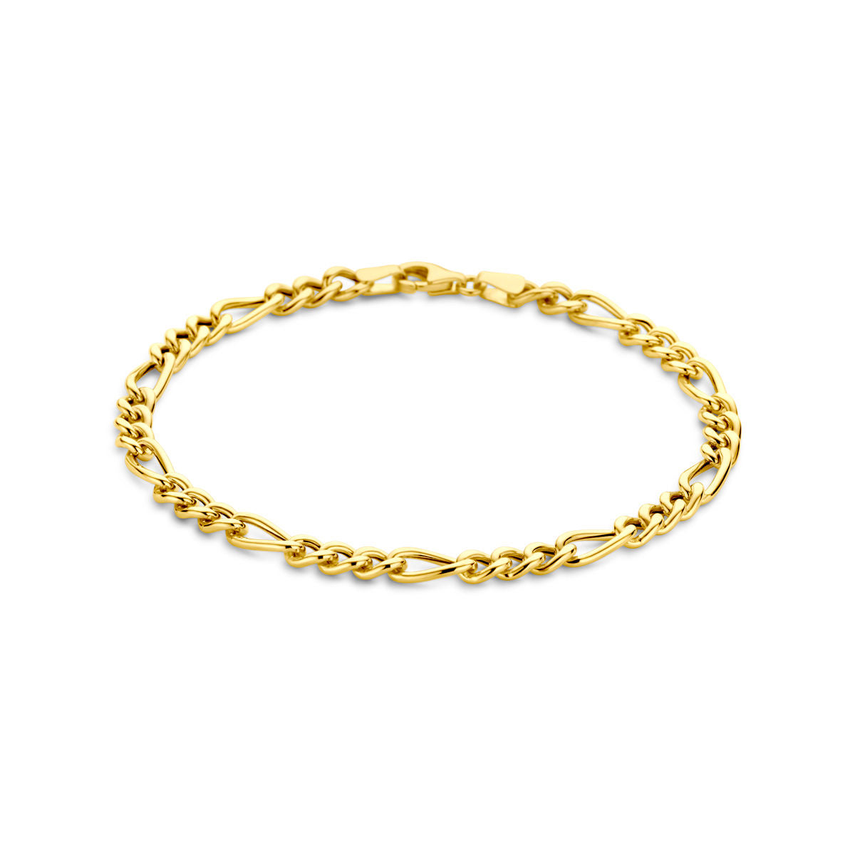 Bracelet figaro 4,5 mm 19 cm - 40.29861