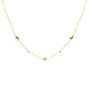 Collier ovaaltjes en bolletjes 41 - 43 - 45 cm - 40.30914