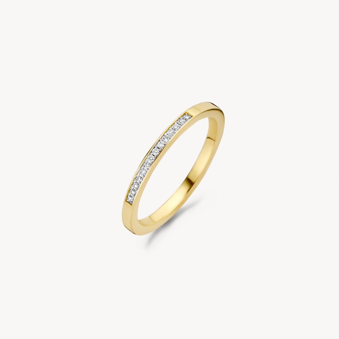 BLUSH DIAMONDS RING 1630BDI 14 K GEELGOUD