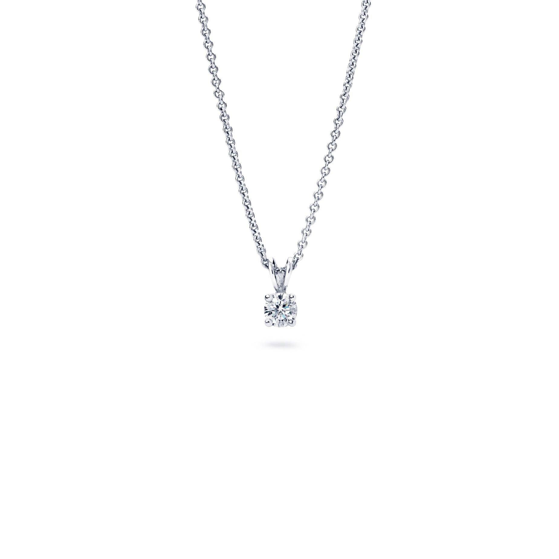 COLLIER À VIE 'ARIO' AVEC DIAMANT COL2020-040