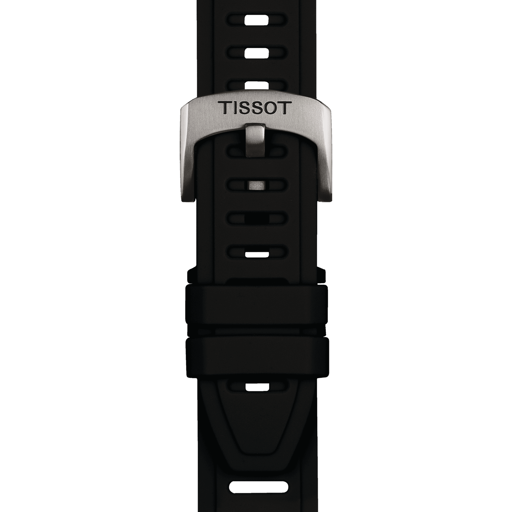 Tissot Official Black Silicone Lugs 21 mm