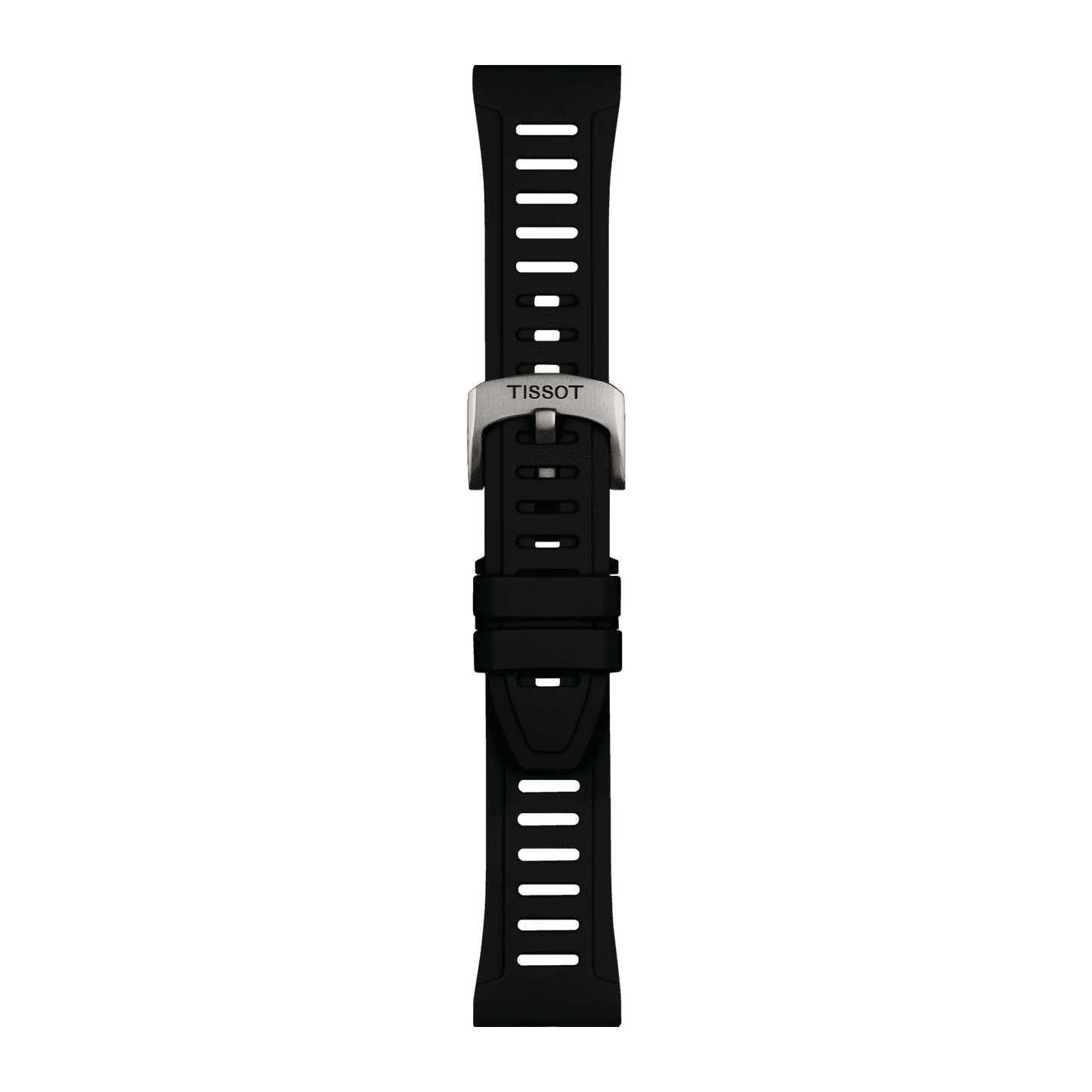 Tissot Official Black Silicone Lugs 21 mm