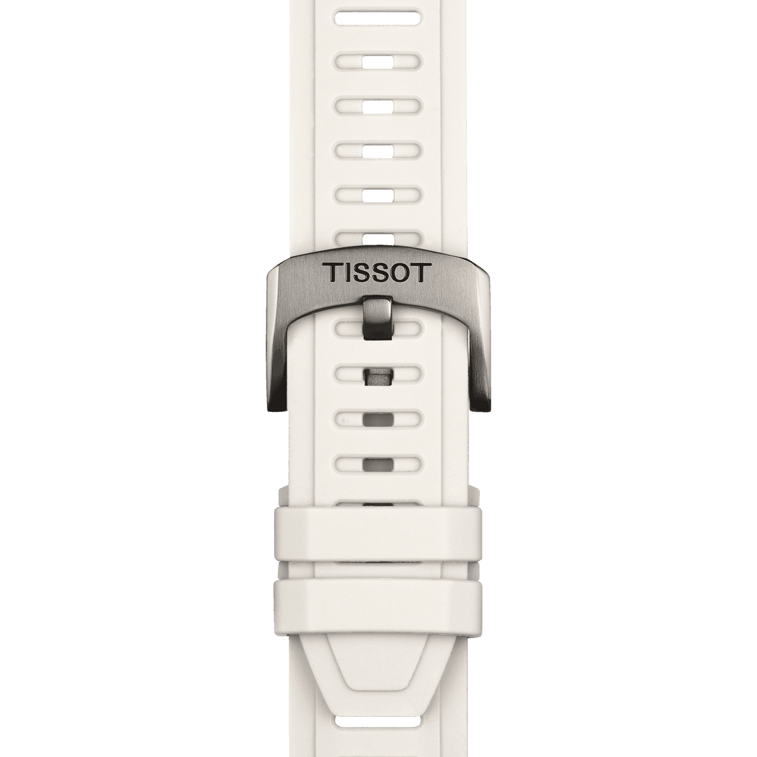 Tissot Official White Silicone Strap Lugs 21 mm - Brunott Juwelier
