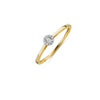 BLUSH DIAMONDS RING 1646BDI 14 K GEEL EN WITGOUDEN - Brunott Juwelier