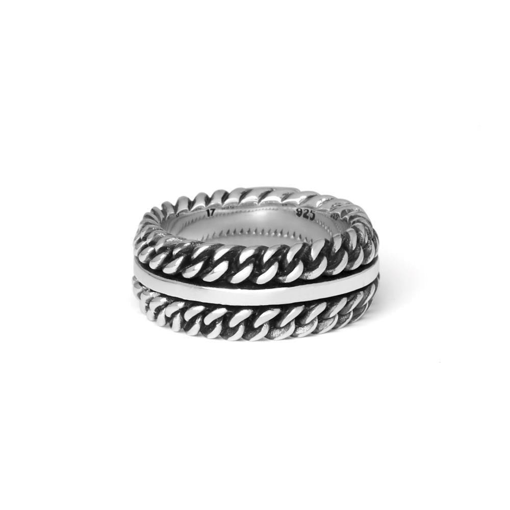 Ring Chain Textuur - Brunott Juwelier